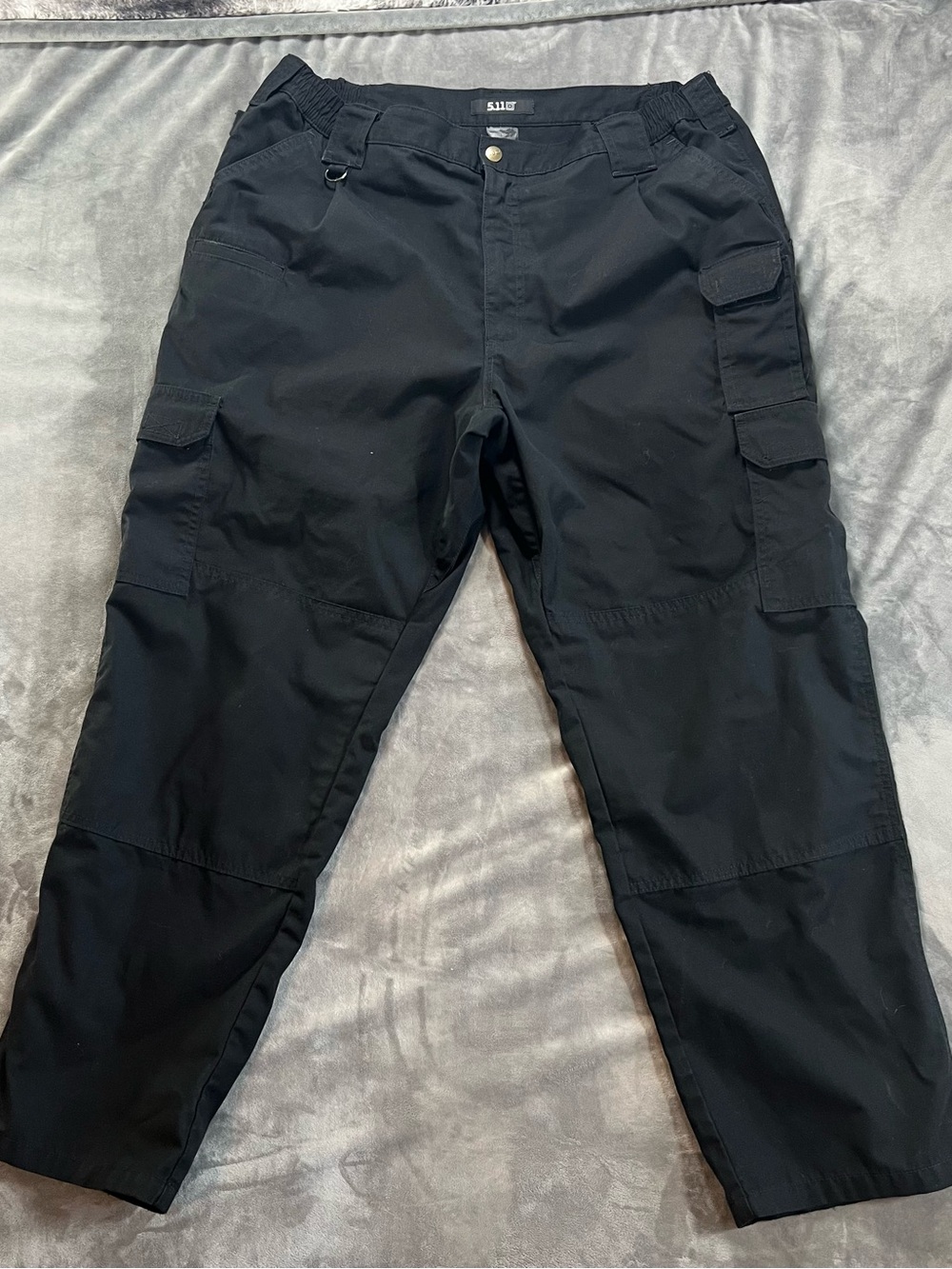 5.11 Tactical Men's Black Cargo Pants with Utility Pockets